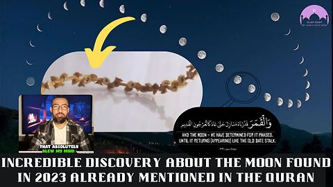 Incredible Quran Miracle about the Moon