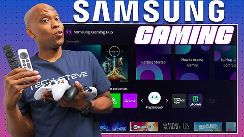 Samsung CU7000 Gaming on PS5, XBOX & Apple Arcade