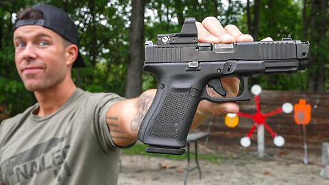 The Glock 19 That Has NO Recoil!! (Radian Afterburner)