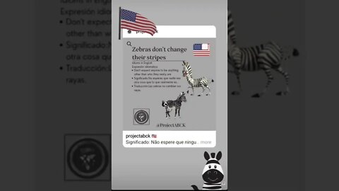 🇺🇸 Zebras don't change their stripes