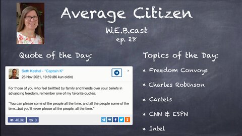 2-20-22 ### Average Citizen W.E.B.cast Episode 28