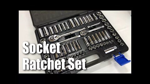 69 Piece 1/4” & 3/8” Drive Socket Set with Chrome Pear Head Ratchets by EPAuto Unboxing