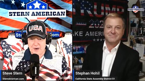 The Stern American Show - Steve Stern talks with Stephan Hohil, Candidate for State Assembly District 51 in CA & for LA County Central Committee