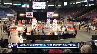 NAMPA TEAM COMPETES IN FIRST ROBOTICS COMPETITION