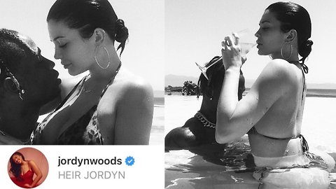 Jordyn Woods LIKES Kylie Jenner’s Steamy IG Photo With Travis Scott On Vacation!