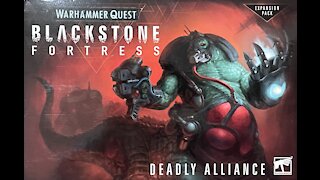 Blackstone Fortress, deadly alliance unboxing.