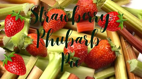 Strawberry Rhubarb Pie #strawberry #food #recipes