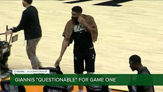 Giannis questionable for Game 1