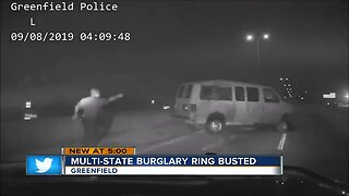 Multi-state burglary ring busted in Greenfield after dramatic chase