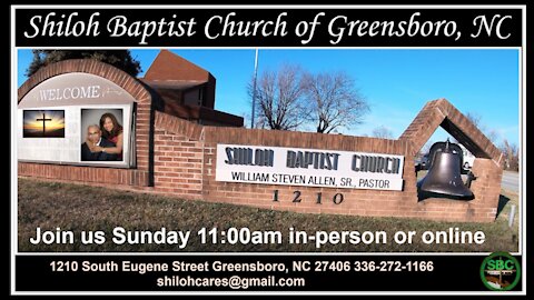Shiloh Baptist Church of Greensboro, NC December 26, 2021