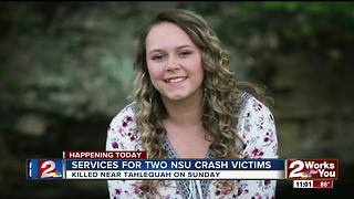 Funeral services start for NSU crash victims