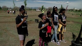Dozens of families plant trees in honor of loved ones lost to gun violence