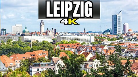 Leipzig, Germany 🇩🇪 | Aerial Beauty in 4K Drone Footage