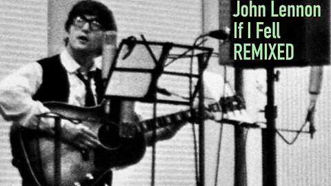 John Lennon - If I Fell (RARE demo) [better audio]