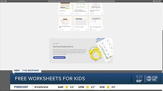 Education.com offering free worksheets for preschoolers and elementary students