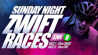 LIVE ZWIFT RACING // Back-to-Back Zwift Races 🔴