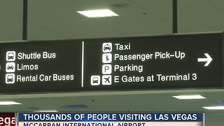 Thousands visiting Las Vegas for Thanksgiving