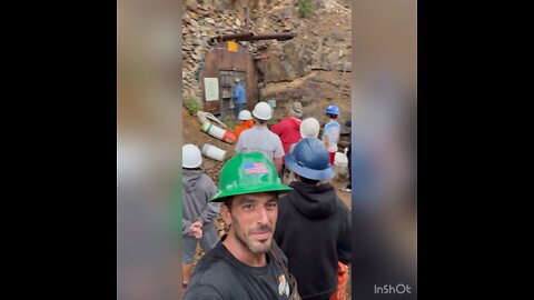 Headed into the gold mine in Blackhawk Colorado