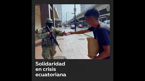 Cadena de comida rápida apoya a militares ecuatorianos