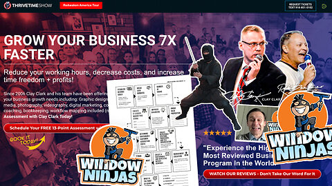 Business Podcasts | How to Overcome the Consistent Adversity That Comes w/ Being An Entrepreneur + The Window Ninjas 2X Super Success Story "We've Doubled Since Working w/ Clay Clark." - Gabe Salinas