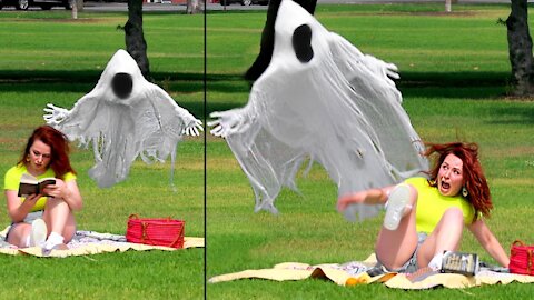 ​ Flying Ghost Prank!