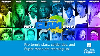 Pro tennis stars, celebrities, and Mario Tennis Aces are teaming up!