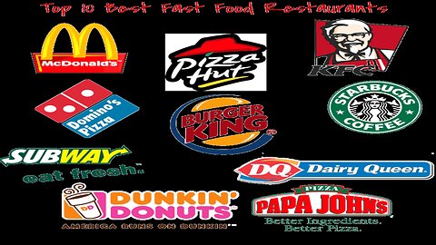 America's Top 10 Fast Food Chains - Biggest Restaurants by Revenue