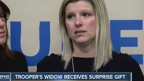 Trooper Donahue's widow gets big surprise