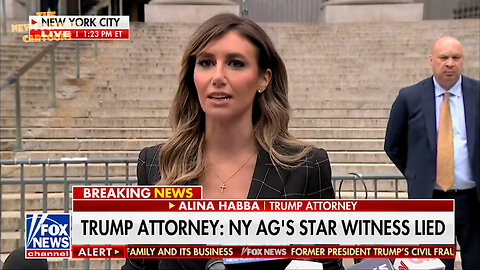 MUST WATCH. Trump's attorney Alina Habba: "I was told to sit down today. I was yelled at and I had a judge who is unhinged slamming a table. I don't tolerate that in my life. I'm not going to tolerate it here."