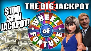 $100 SPIN JACKPOT 💎Wheel of Fortune Double Diamond BIG WIN 💎