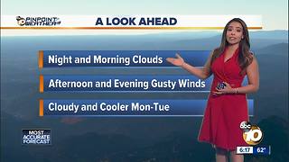 10News Pinpoint Weather with Meteorologist Angelica Campos