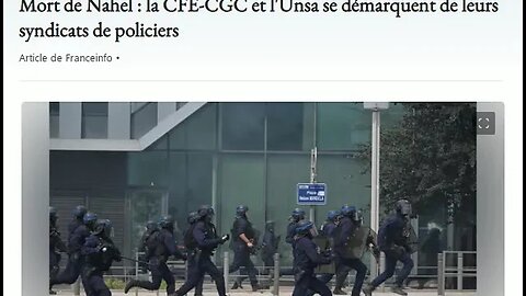 Mort de Nahel : la CFE-CGC et l'Unsa se démarquent de leurs syndicats de policiers