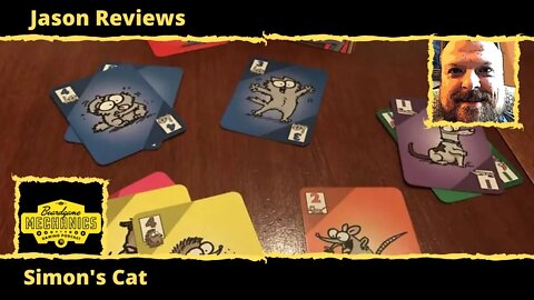 Jason's Board Game Diagnostics of Simon's Cat Card Game