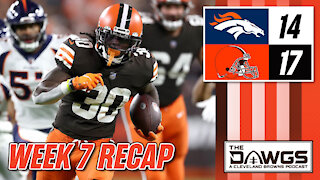 Week 7 Recap: Browns vs Broncos