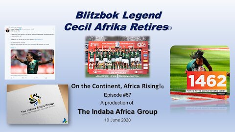 Blitzbok Legend Cecil Afrika Retires from Sevens Rugby