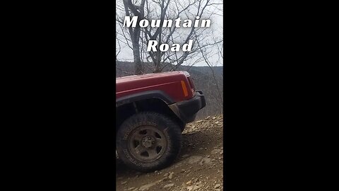 Jeep - Narrow Mountain Road #shorts