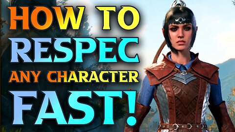 How To Respec Baldurs Gate 3 - How To Change Class and Stats of Any Character in BG3