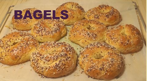 How to make Bagels (no yeast)