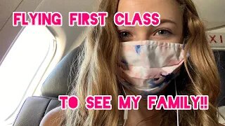 Flying first class to see my family!!! | Gabby’s Gallery