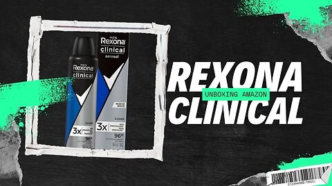 Recebendo Rexona Clinical MAIS BARATO da Amazon!