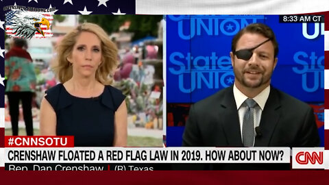 Dan Crenshaw Lies to CNN About Never Wanting Red Flag Laws