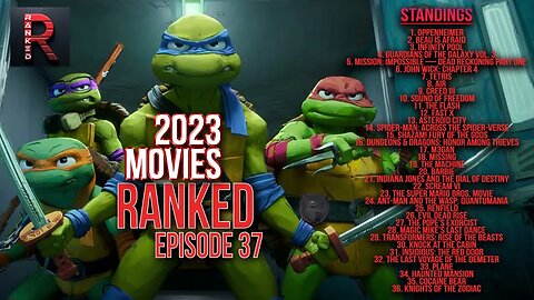 Teenage Mutant Ninja Turtles: Mutant Mayhem | 2023 Movies RANKED - Episode 37