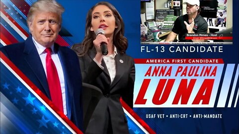 Consumer Quarterback Show -Congressional Candidate Anna Paulina Luna