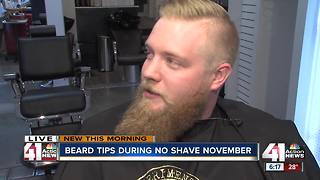 Beard tips during 'No Shave November'