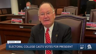 Boynton Beach man votes in Florida Electoral College