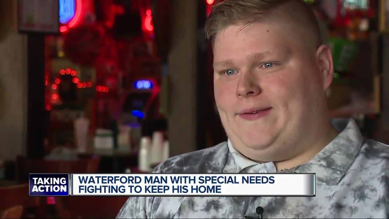 Fundraising effort tries to keep special needs man in only home he's ever known