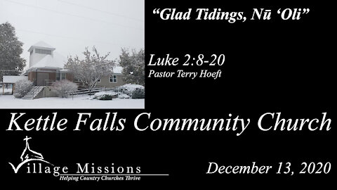 (KFCC) December 13, 2020 - "Glad Tidings, Nū 'Oli" - Luke 2:8-20