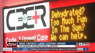 Urgent Care services now available at McCarran Airport