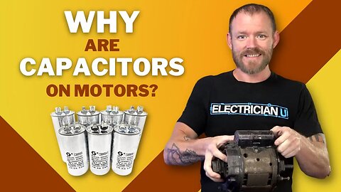 Why Are Capacitors on Motors? What is Capacitive Reactance and Inductive Reactance?