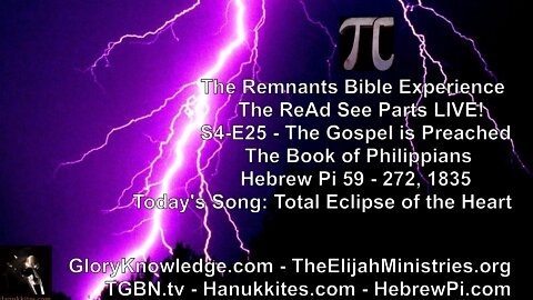 S4/E25 - The Gospel is Preached - The ReAd See Parts LIVE!